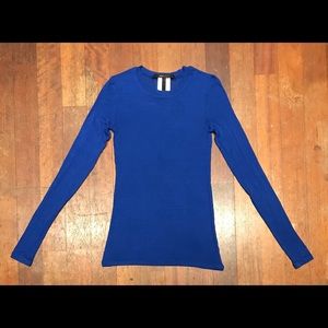 BCBGMAXAZRIA Second Skin long sleeve Tee